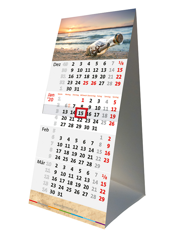 Les calendriers de bureau – La  famille s’agrandit